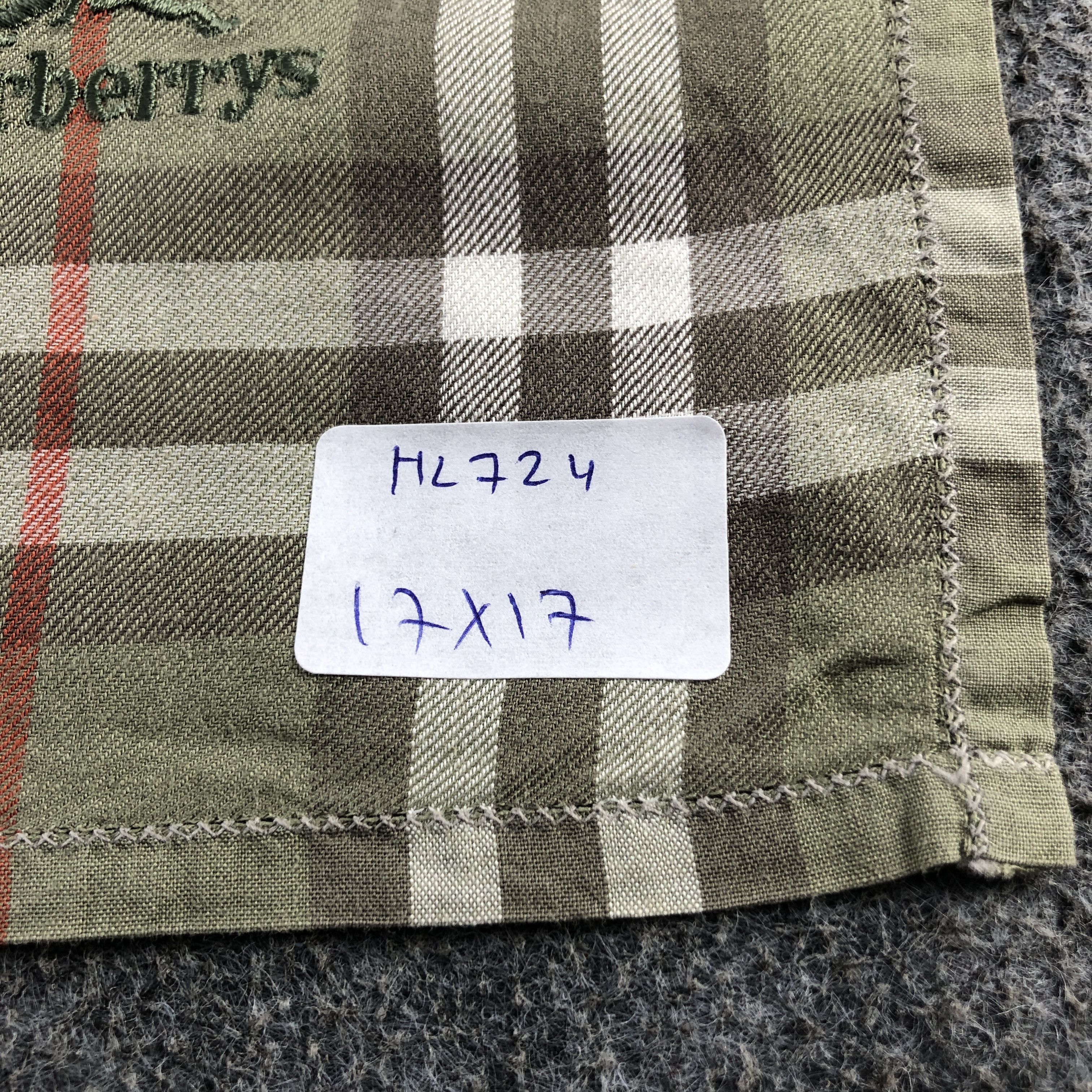 Burberry Burberry Nova Check Handkerchief Neckerchief Bandana H2724 Size ONE SIZE - 5 Thumbnail