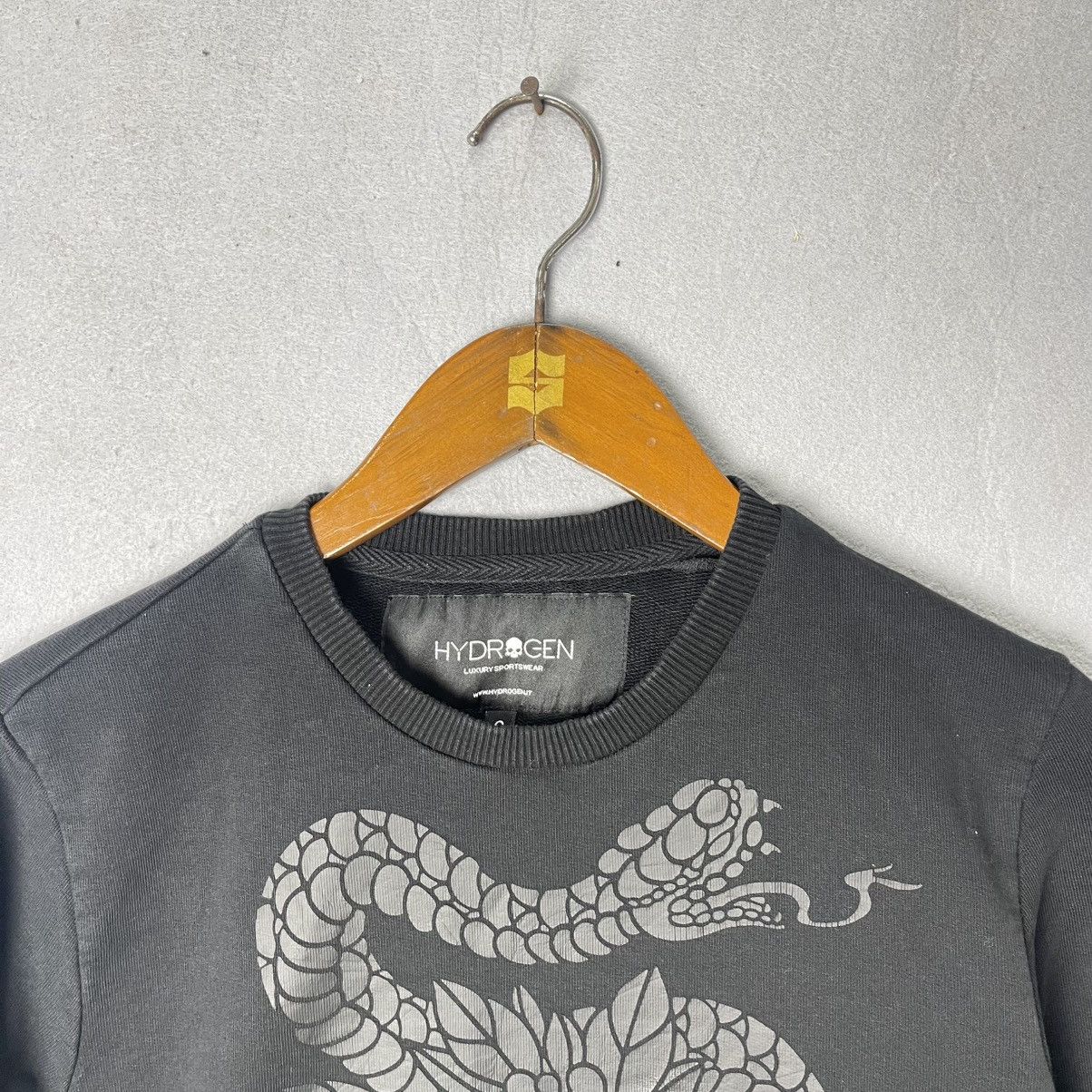 HYDROGEN Hydrogen Snake Skull Zip Sweatshirt Size US S / EU 44-46 / 1 - 2 Thumbnail