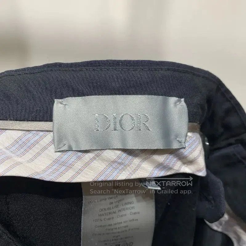 Dior Dior Black Cotton Casual Pants for Men . Size US 44 / EU 60 - 5 Thumbnail