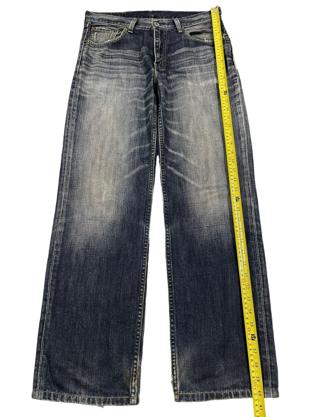 Levi's Vintage 90s Levis 502 Blue Wash Style Baggy Jeans Size US 32 / EU 48 - 10 Thumbnail