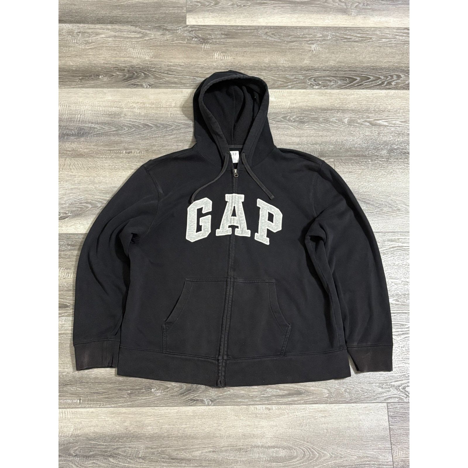 Gap × Kanye West Yeezy Gap Zip Up Hoodie Black unreleased Size XL