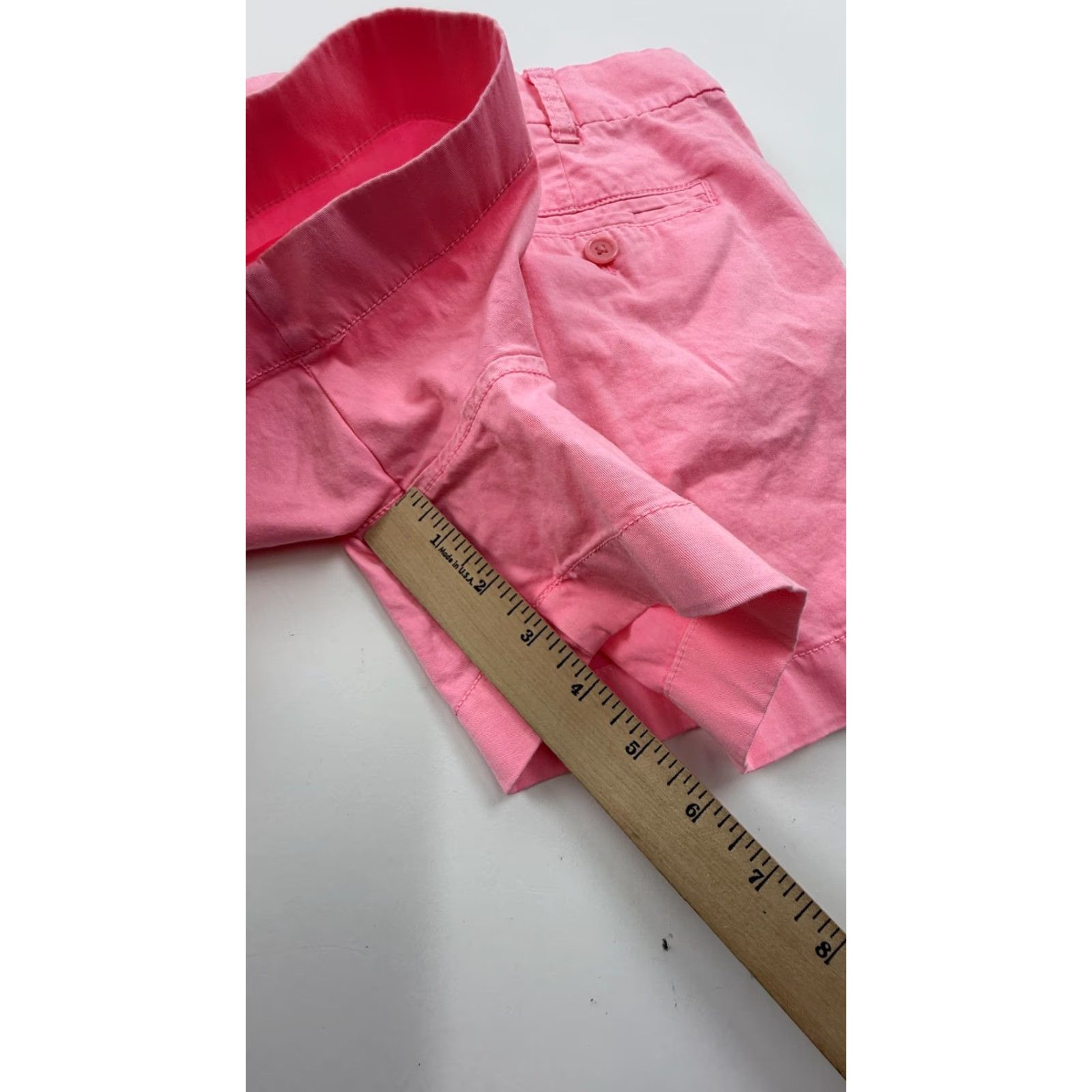 J.Crew J.Crew Shorts Womens 6 Pink Chino Stretch Classic Summer Casual Preppy Size 28" / US 6 / IT 42 - 5 Thumbnail