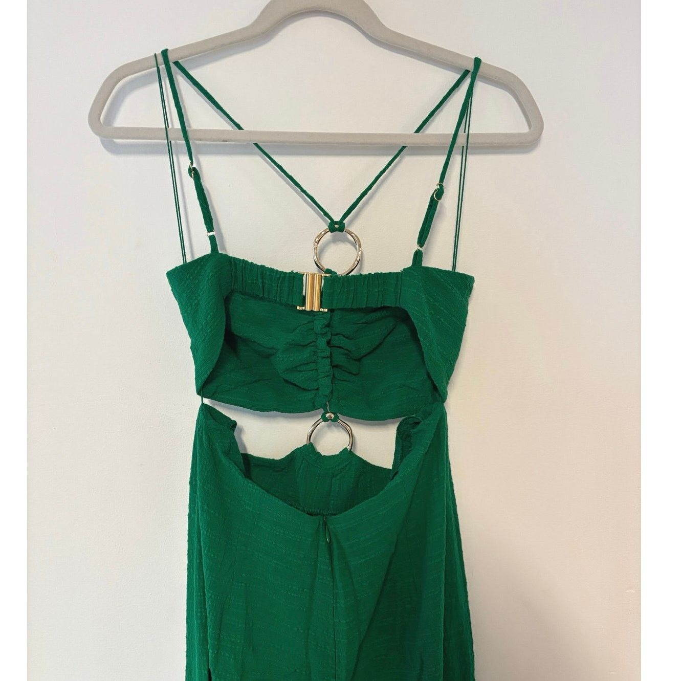 REVOLVE NWT Rumer Amoura Jumpsuit In Green Size Medium Size 28" / US 6 / IT 42 - 9 Thumbnail