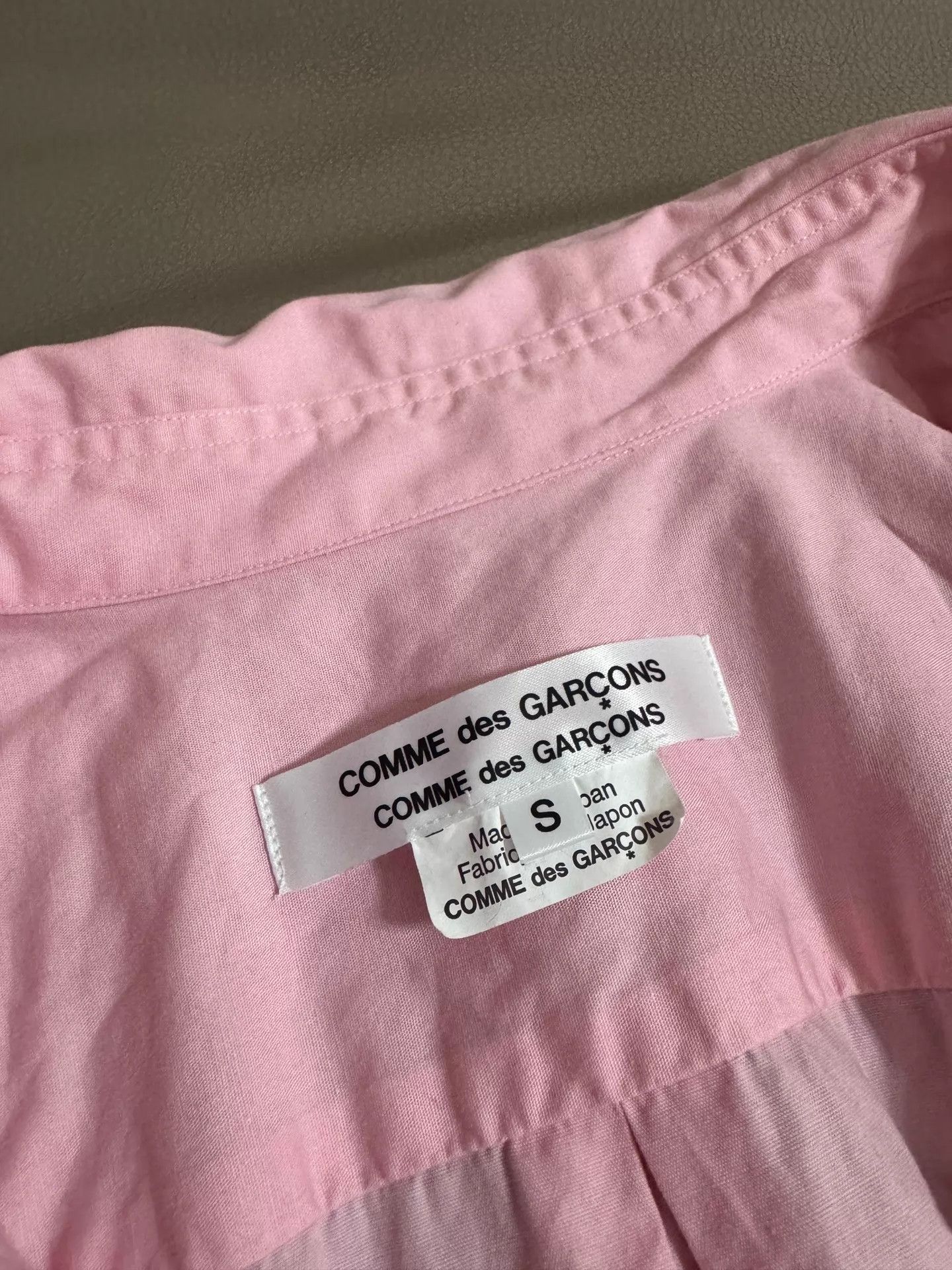 Comme des Garcons CDG 24ss Pink Bow Shirt S Size S / US 4 / IT 40 - 5 Thumbnail