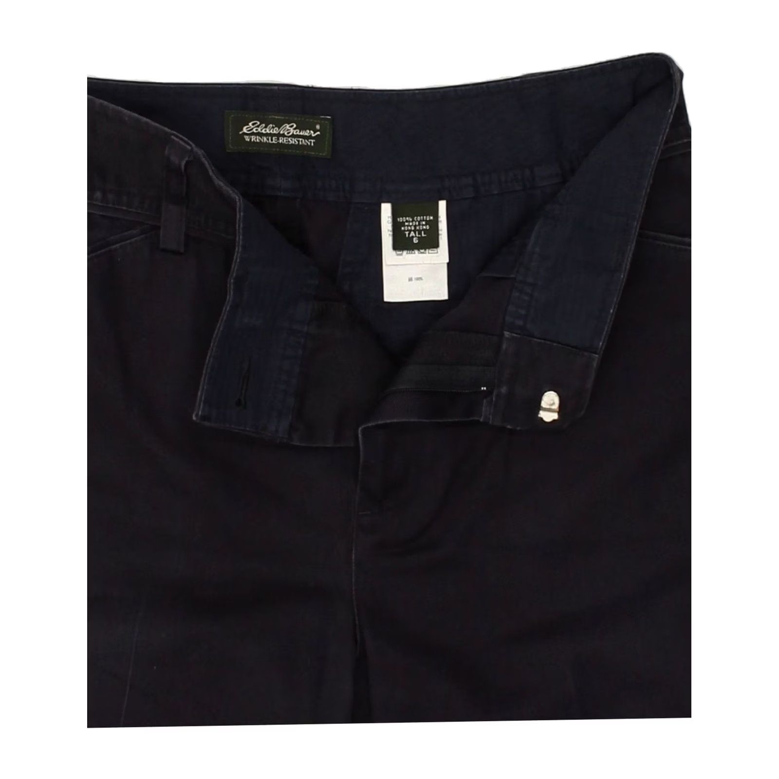 Eddie Bauer VINTAGE Eddie Bauer Womens Casual Shorts US 6 Medium W30 Navy Blue Cotton NQ06 Size 32" / US 10 / IT 46 - 3 Thumbnail