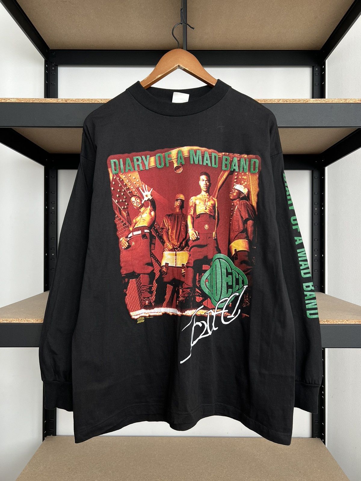Band Tees Vintage 1994 Jodeci Diary of a Mad Band Hip Hop R&B Band Size US L / EU 52-54 / 3 - 3 Thumbnail