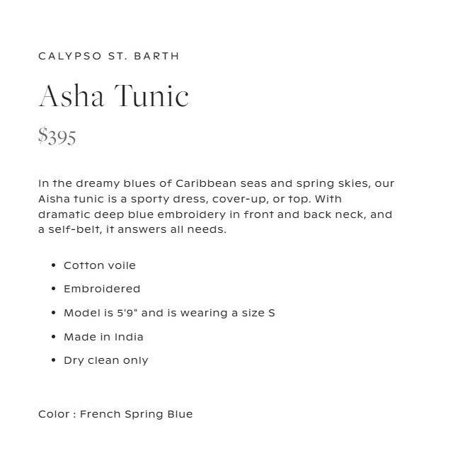Calypso St Barth Calypso St. Barth Asha Tunic Dress French Spring Embroidered Size M / US 6-8 / IT 42-44 - 7 Thumbnail