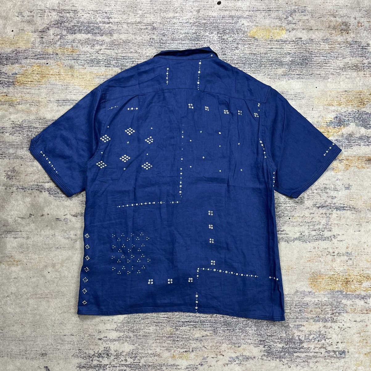 Indigo × Kapital Kapital indigo open collar shirt Size US M / EU 48-50 / 2 - 2 Thumbnail