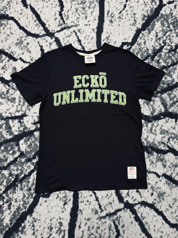 Ecko Unltd. Ecko Unlimited T-shirt black green M logo Size US M / EU 48-50 / 2 - 1 Thumbnail