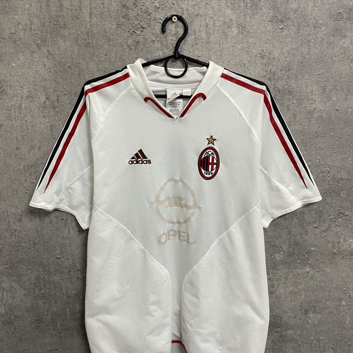 Adidas Vintage Adidas Milan 2004/2005 Football Shirt Soccer Jersey Size US S / EU 44-46 / 1 - 4 Thumbnail