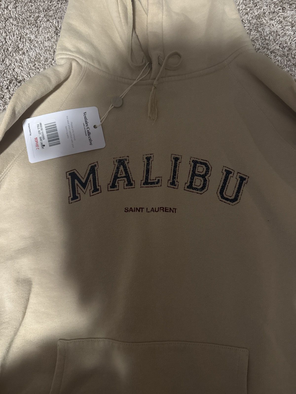 Saint Laurent Paris Saint Laurent Malibu hoodie Size US M / EU 48-50 / 2 - 4 Thumbnail
