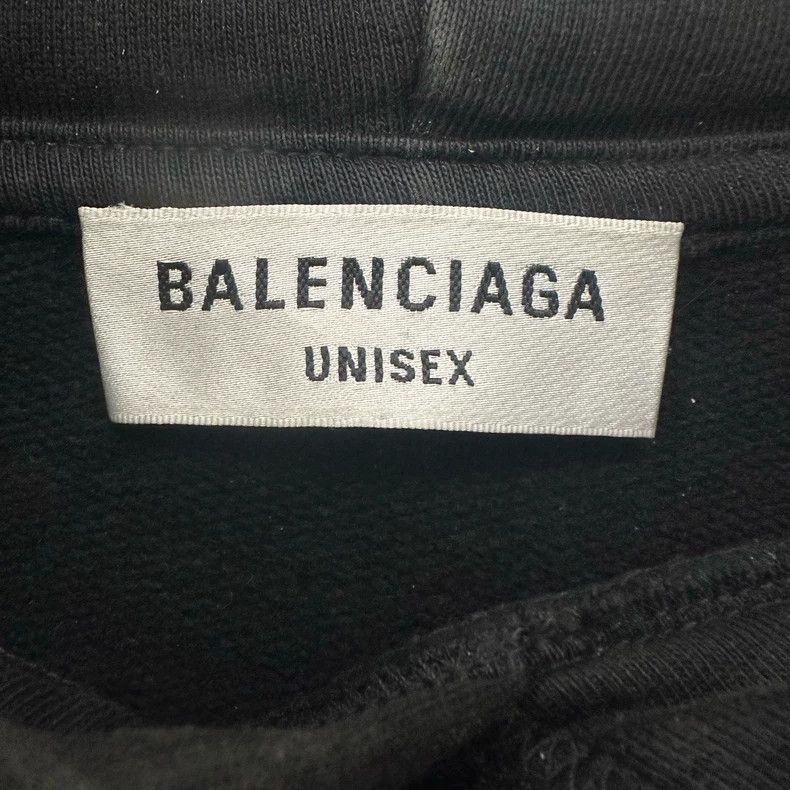 Balenciaga Balenciaga FW21 Sporty B Embroidered logo Washed Worn Hoodi Size US XS / EU 42 / 0 - 5 Thumbnail