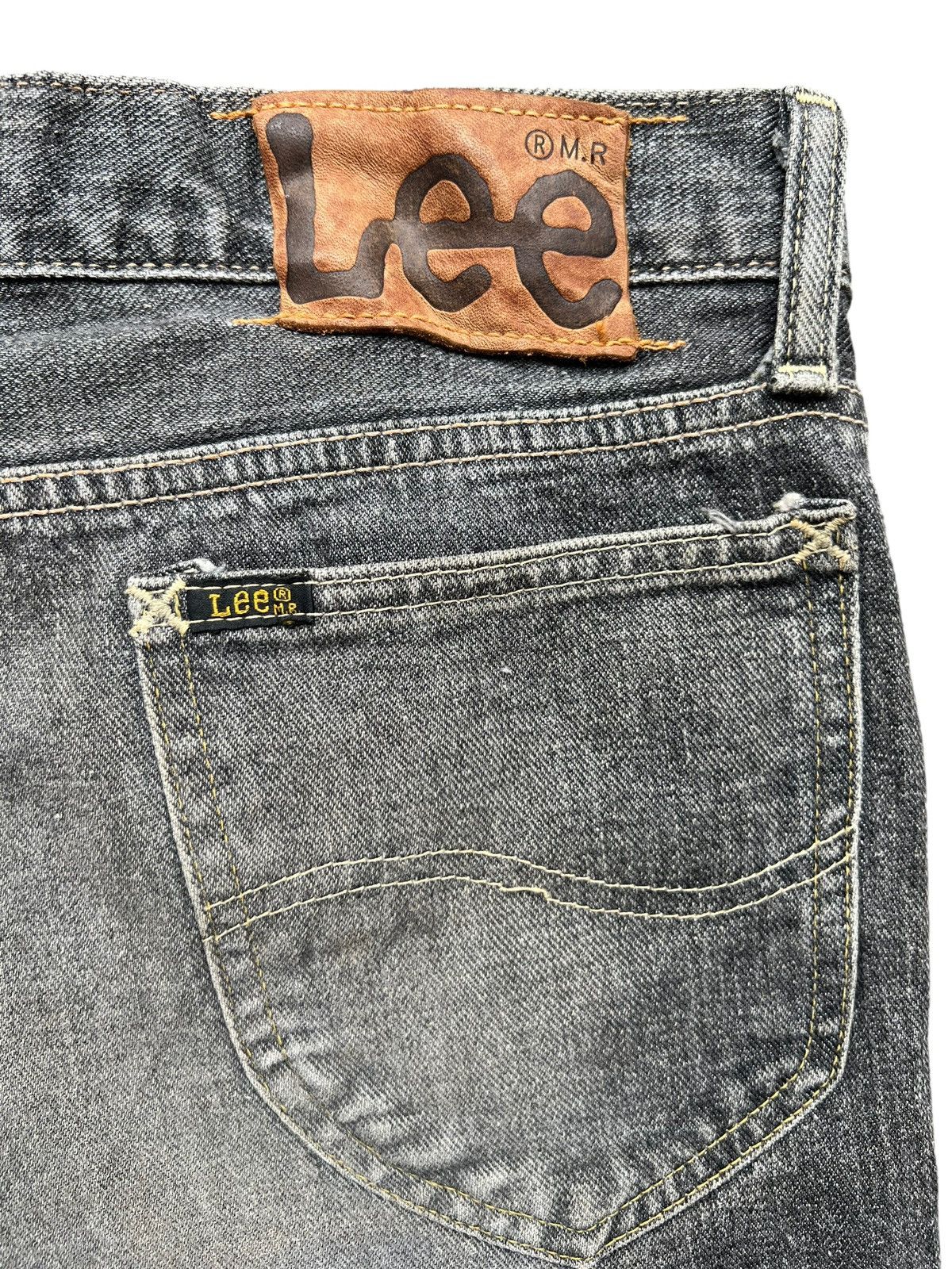 Lee Vintage Lee Rider Distressed Bootcut Flare Denim Jeans 34x31 Size US 34 / EU 50 - 8 Thumbnail