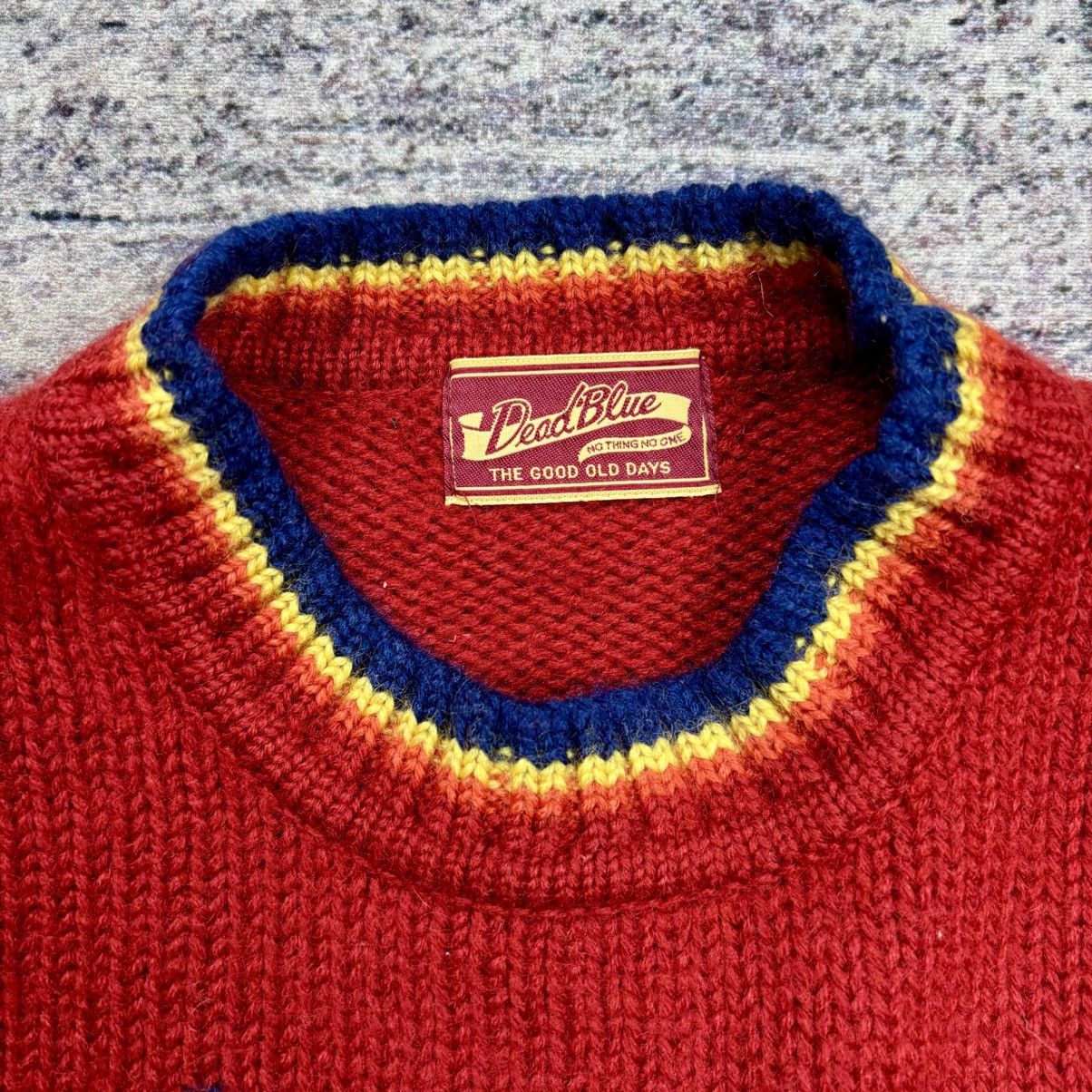 20471120 2000s Deadblue - Chunky Knitted Ethnic Navajo Sweater Size US M / EU 48-50 / 2 - 7 Thumbnail