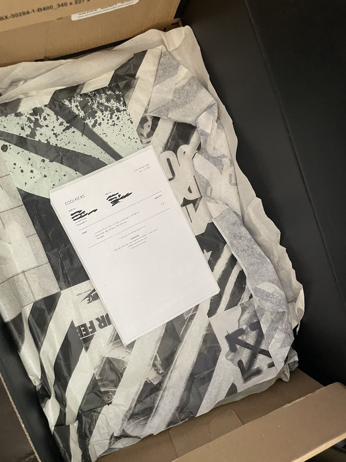 Converse × Off-White The ten Converse hi top all star Size US 8.5 / EU 41-42 - 7 Thumbnail