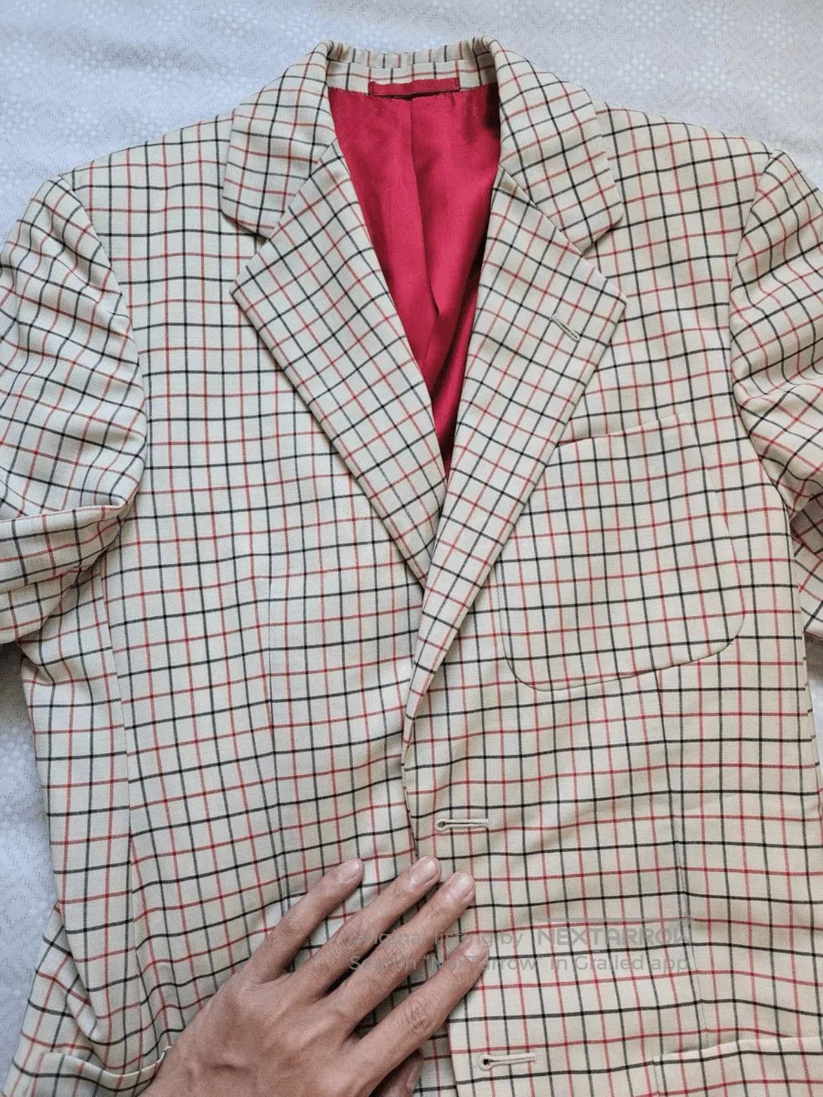 Prada Sz 44 Prada Plaid Blazer Jacket. Size US S / EU 44-46 / 1 - 3 Thumbnail