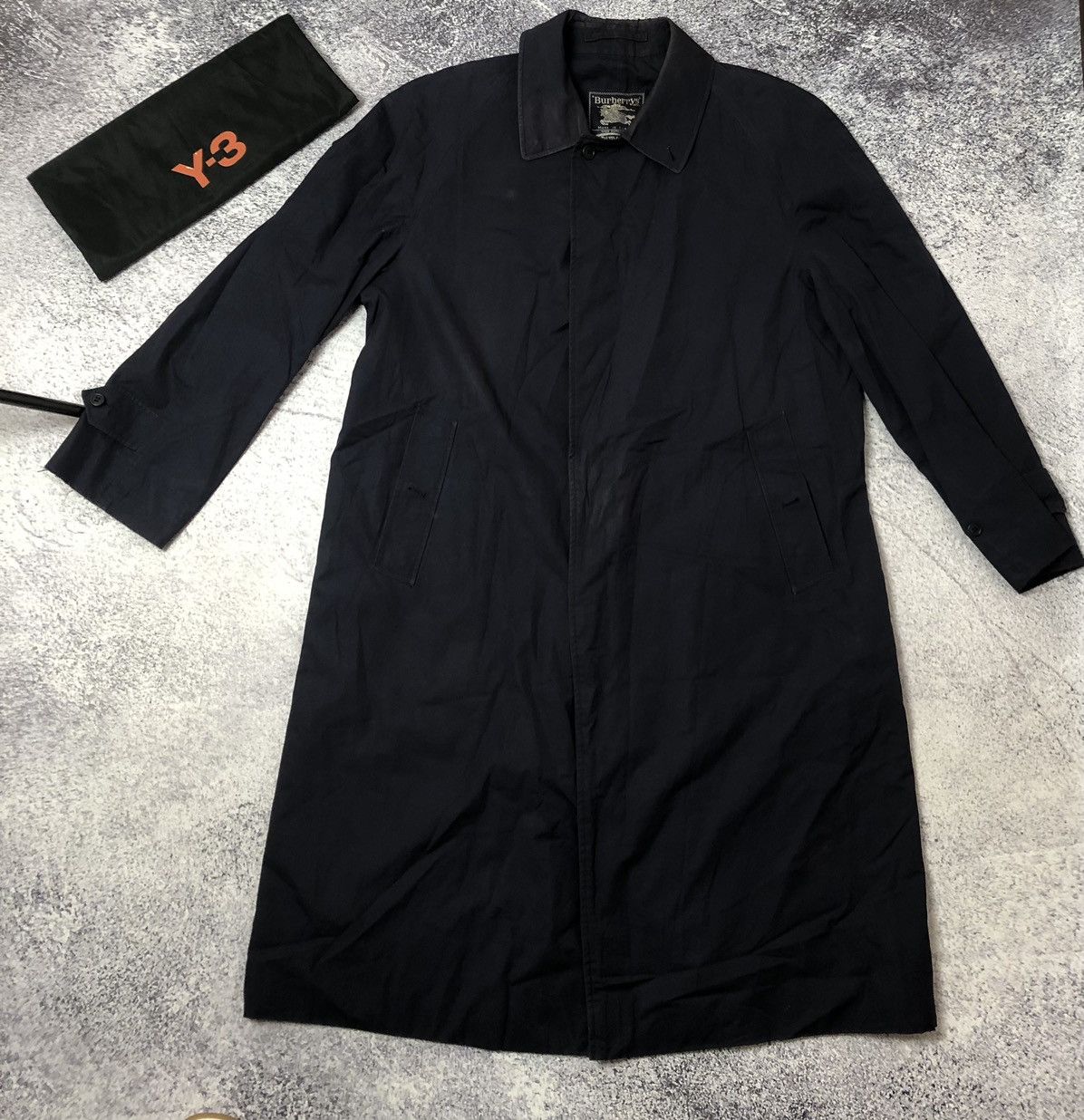 Burberry × Vintage Men’s cloak Burberry’s vintage luxury y2k rare casual ykk Size US L / EU 52-54 / 3 - 1 Thumbnail