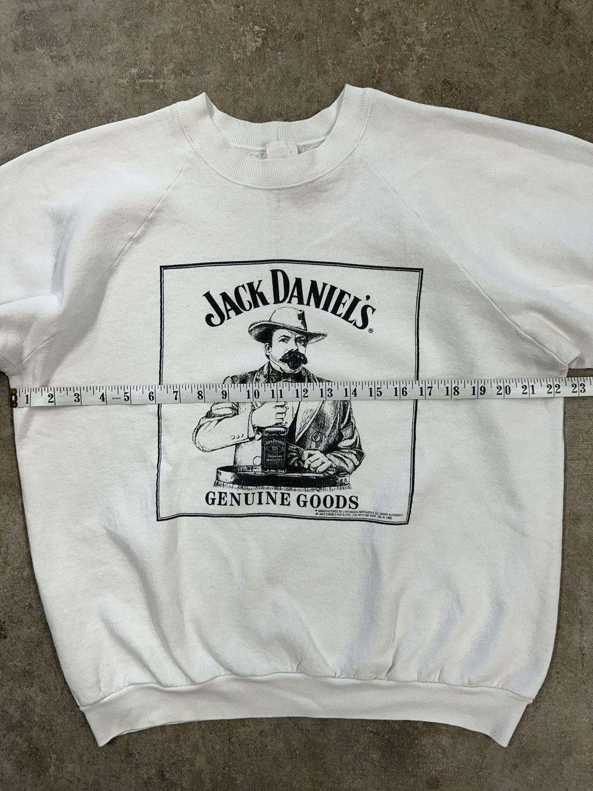 Fruit Of The Loom Vintage 90s Jack Daniels Whisky Sweatshirt Size US L / EU 52-54 / 3 - 8 Thumbnail