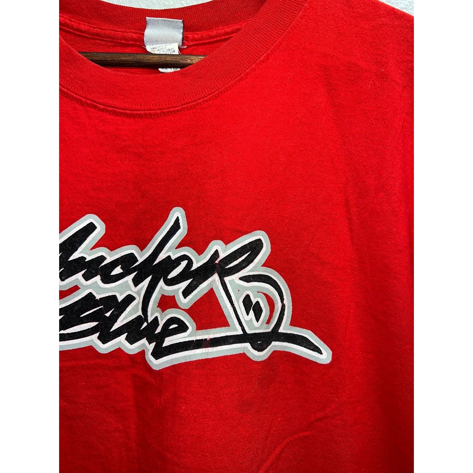 Anchor Blue Vintage Anchor Blue Brand Shirt Red Graphic Logo USA 2XL XXL Size US XXL / EU 58 / 5 - 4 Thumbnail