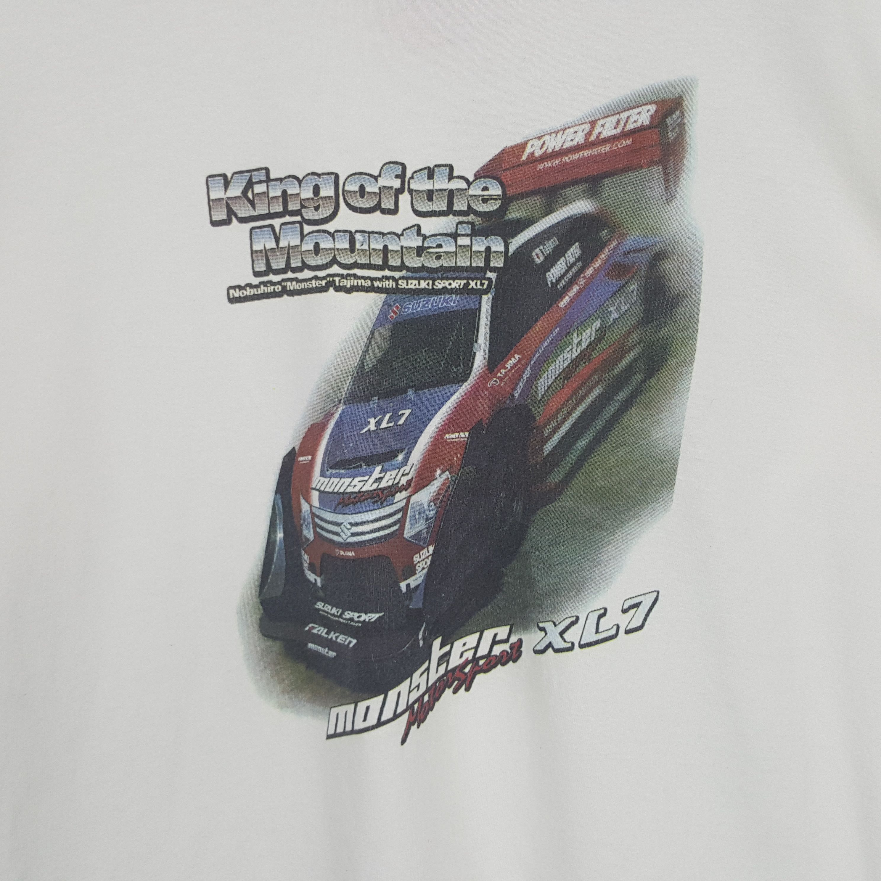 Vintage Vintage Monster Suzuki Sports King Of The Mountain Tshirt Size US L / EU 52-54 / 3 - 2 Thumbnail