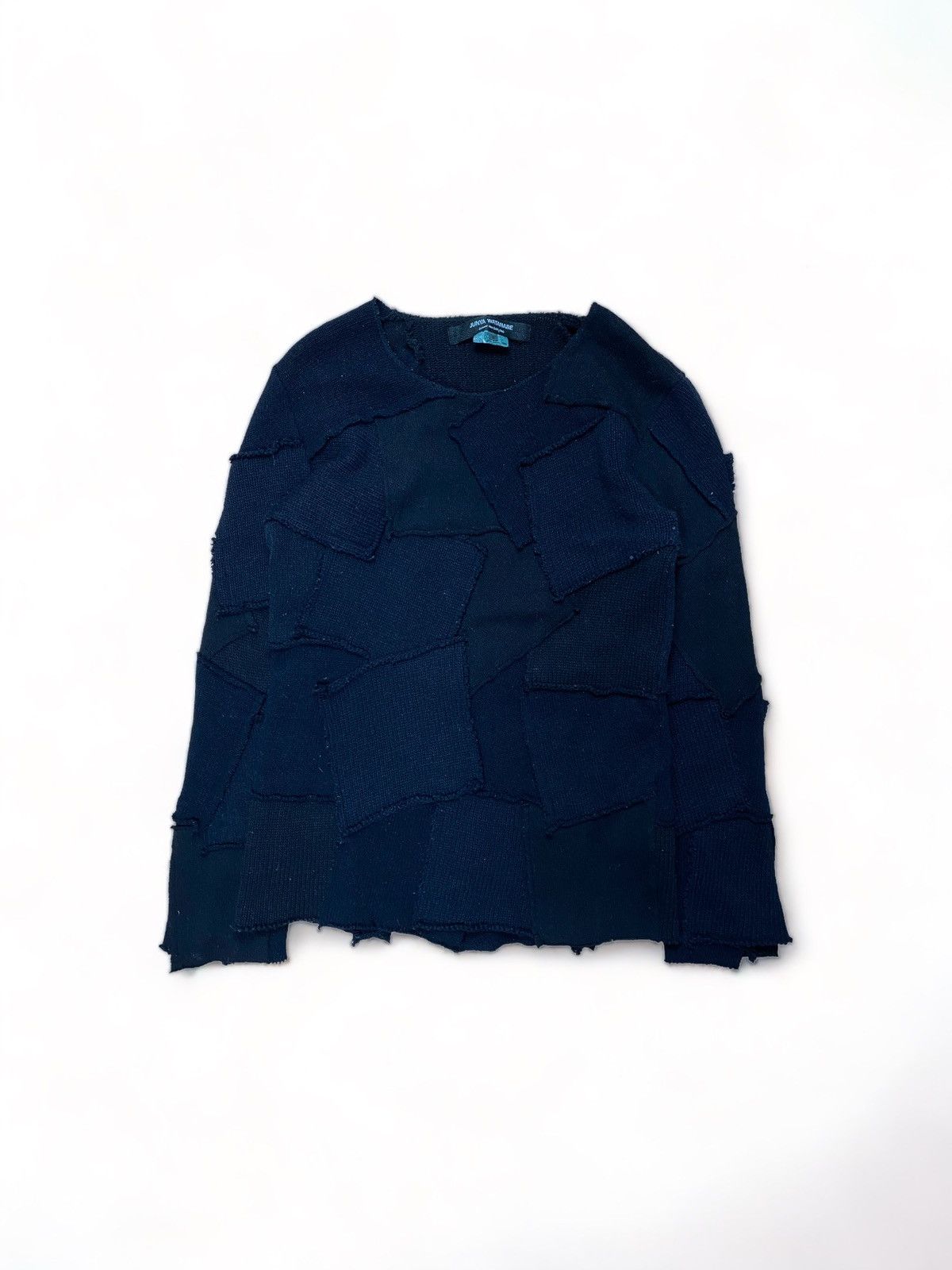 image of Junya Watanabe - Fw03 Patchworks Knitwear in Black, Men's (Size Small)