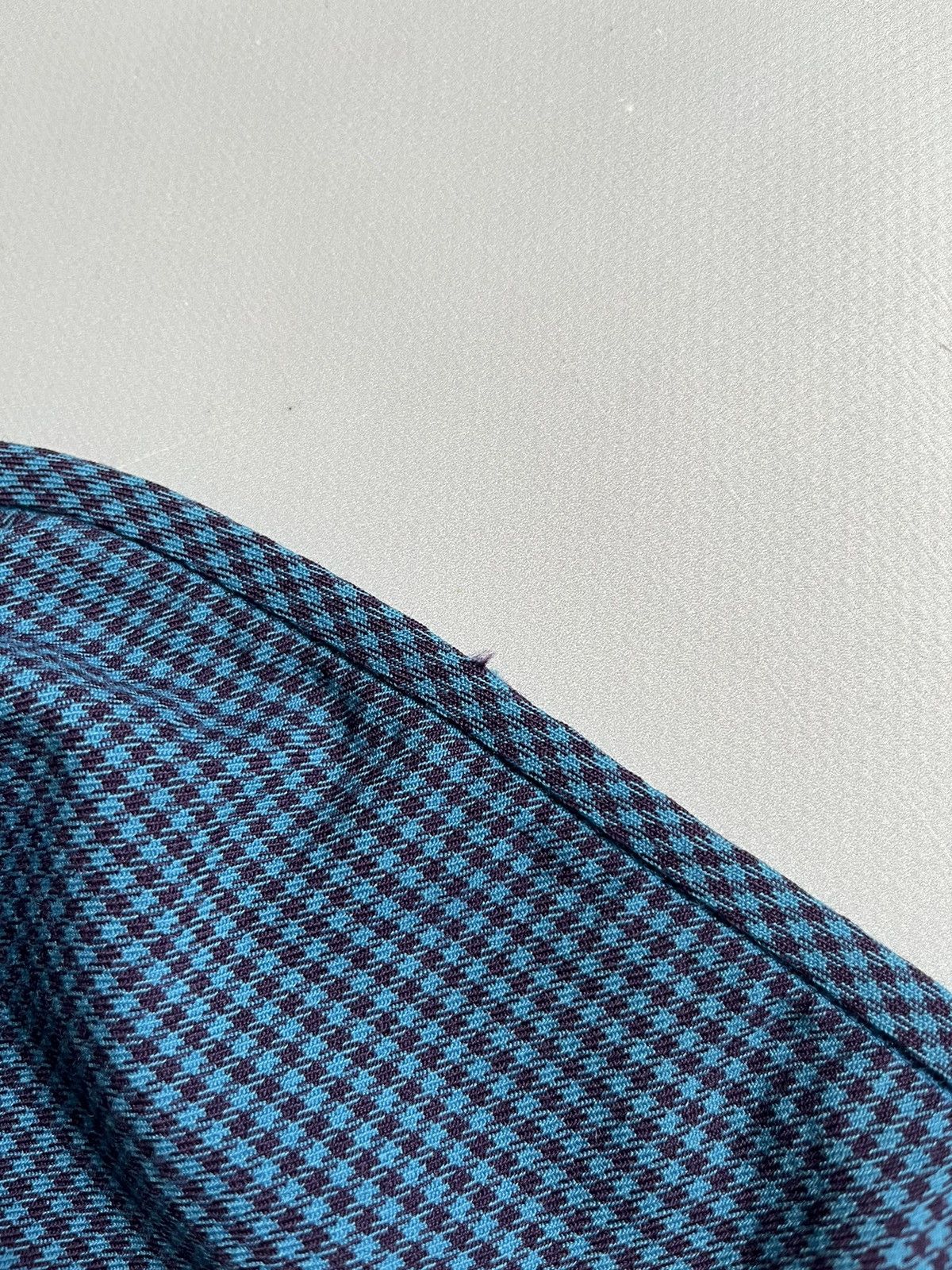 Designer × Japanese Brand × Masaki Matsushima Masaki Matsushima Homme Blue Plaid Scarf Size ONE SIZE - 14 Thumbnail