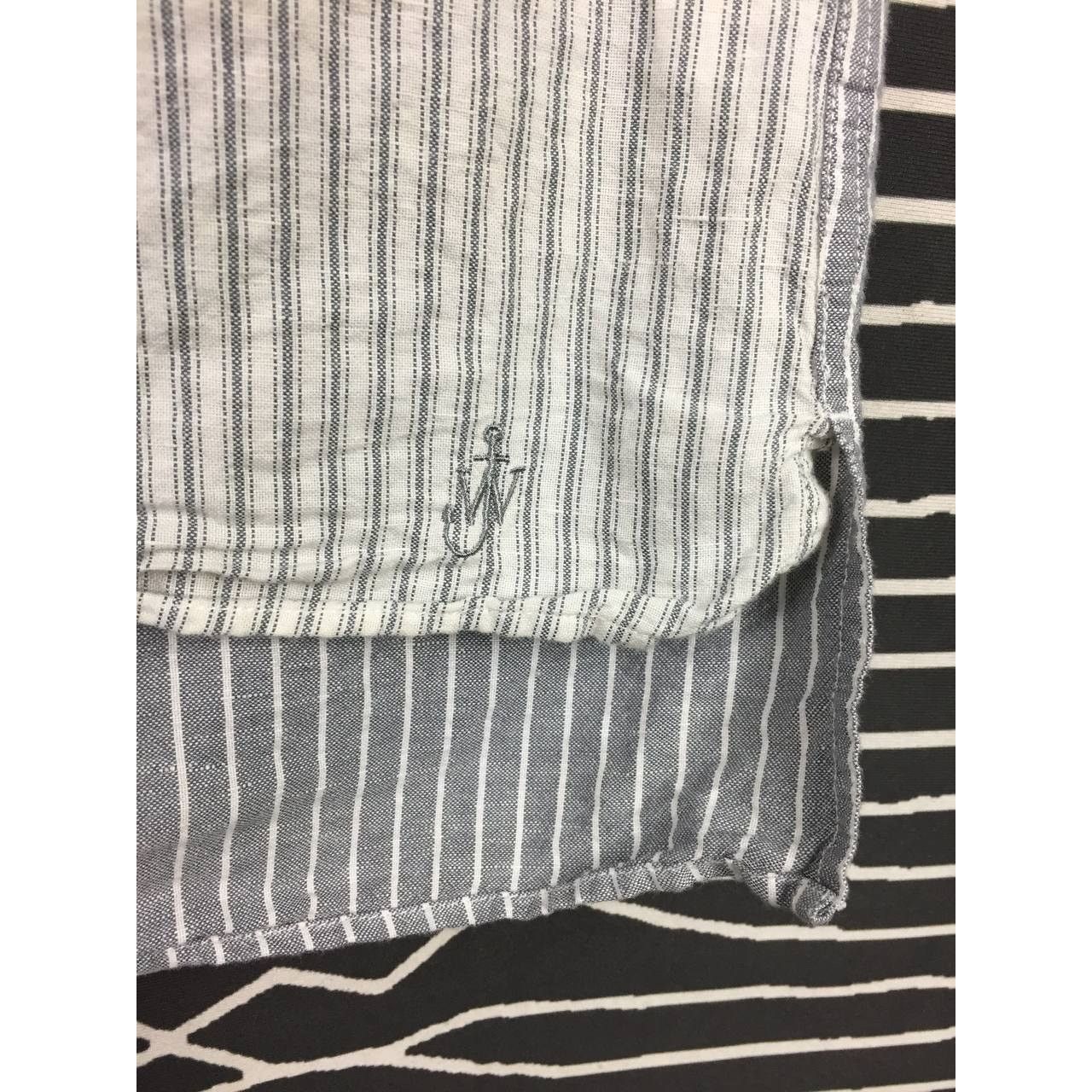 JW Anderson × Uniqlo J.W Anderson X Uniqlo Striped Linen Button Up Shirt Size US M / EU 48-50 / 2 - 6 Thumbnail