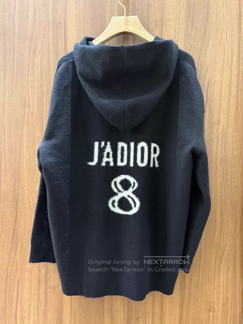 Dior Dior 8-character hooded cashmere sweater Size S / US 4 / IT 40 - 1 Thumbnail