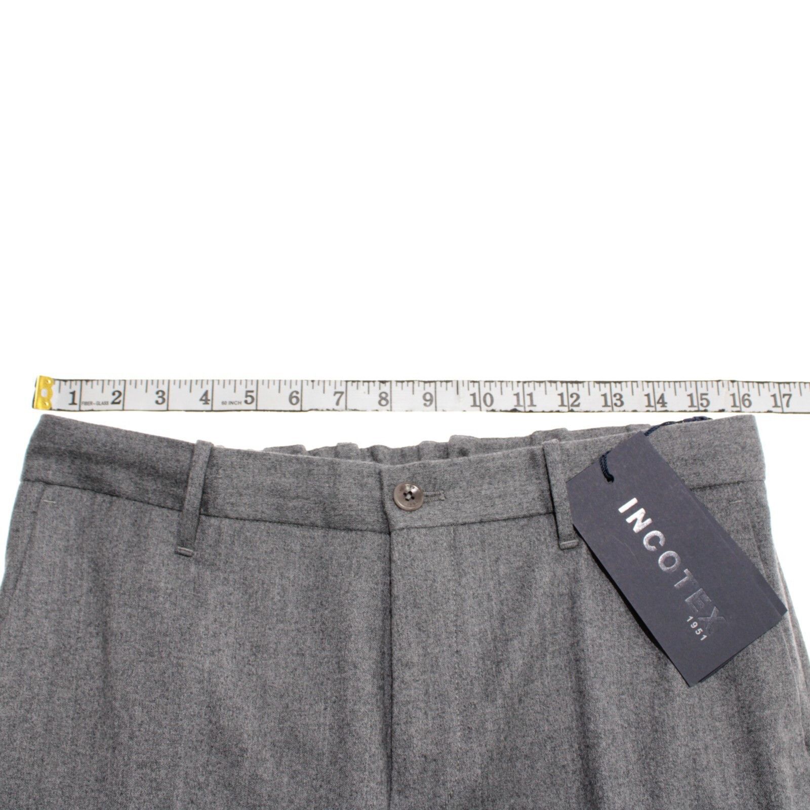 Incotex INCOTEX New with tags Dress Pants Size 32 US In Gray Size US 32 / EU 48 - 7 Thumbnail