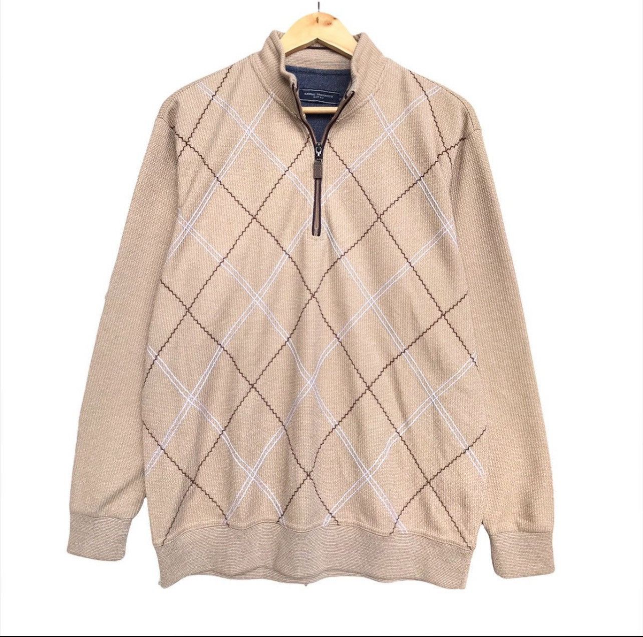Designer × Japanese Brand × Kansai Yamamoto Kansai Yamamoto Sweatshirt Kansai Yamamoto Crewneck Size US L / EU 52-54 / 3 - 1 Thumbnail