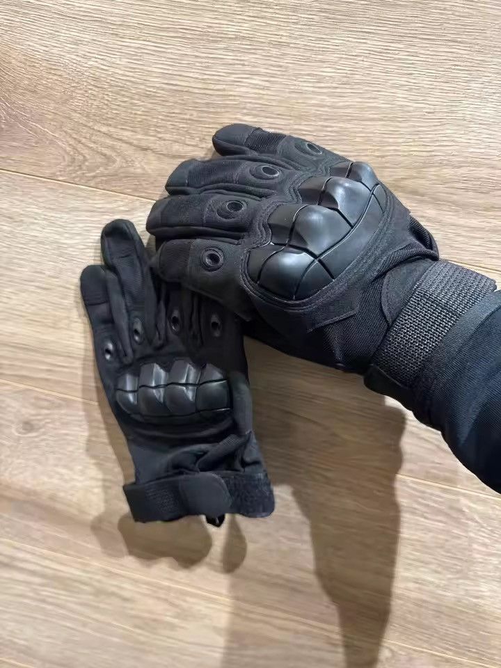 Japanese Brand HARD Shell Knuckle Tactical Gloves - Size M Size ONE SIZE - 1 Thumbnail