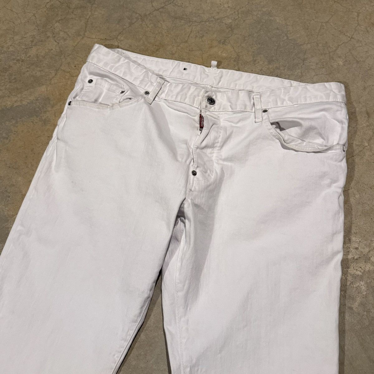 Dsquared2 Dsquared2 White Bull Cool Guy Logo Denim Jeans Size US 40 / EU 56 - 3 Thumbnail