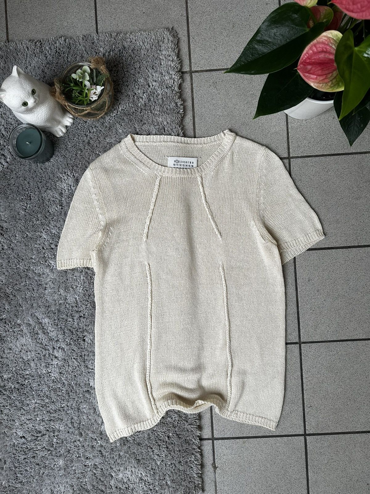 Japanese Brand × Maison Margiela Maison Margiela knit t shirt Size US S / EU 44-46 / 1 - 1 Thumbnail