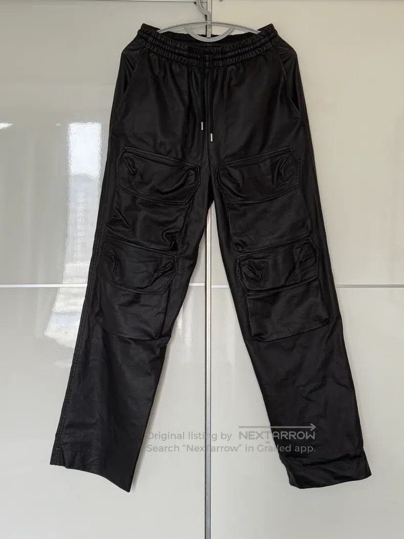Dries Van Noten Dries Van Noten Coated Cargo Pants Size US 26 / EU 42 - 1 Thumbnail