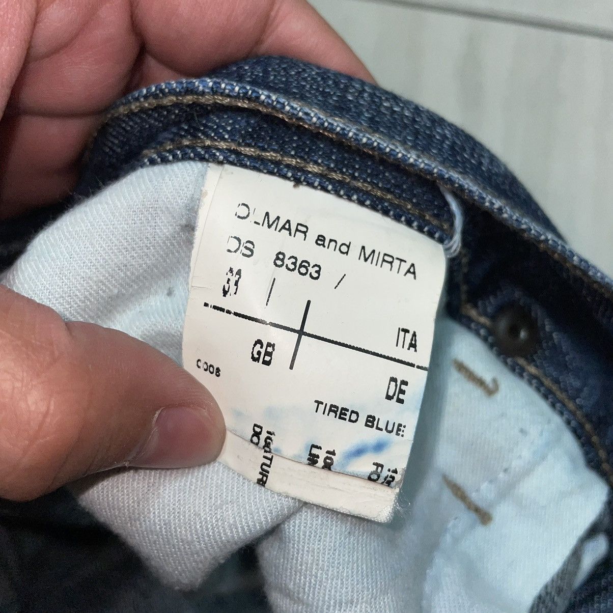 10 Corso Como × Rick Owens Rick Owens Indigo Tired Blue Denim 10 Como Corso Size US 34 / EU 50 - 6 Thumbnail