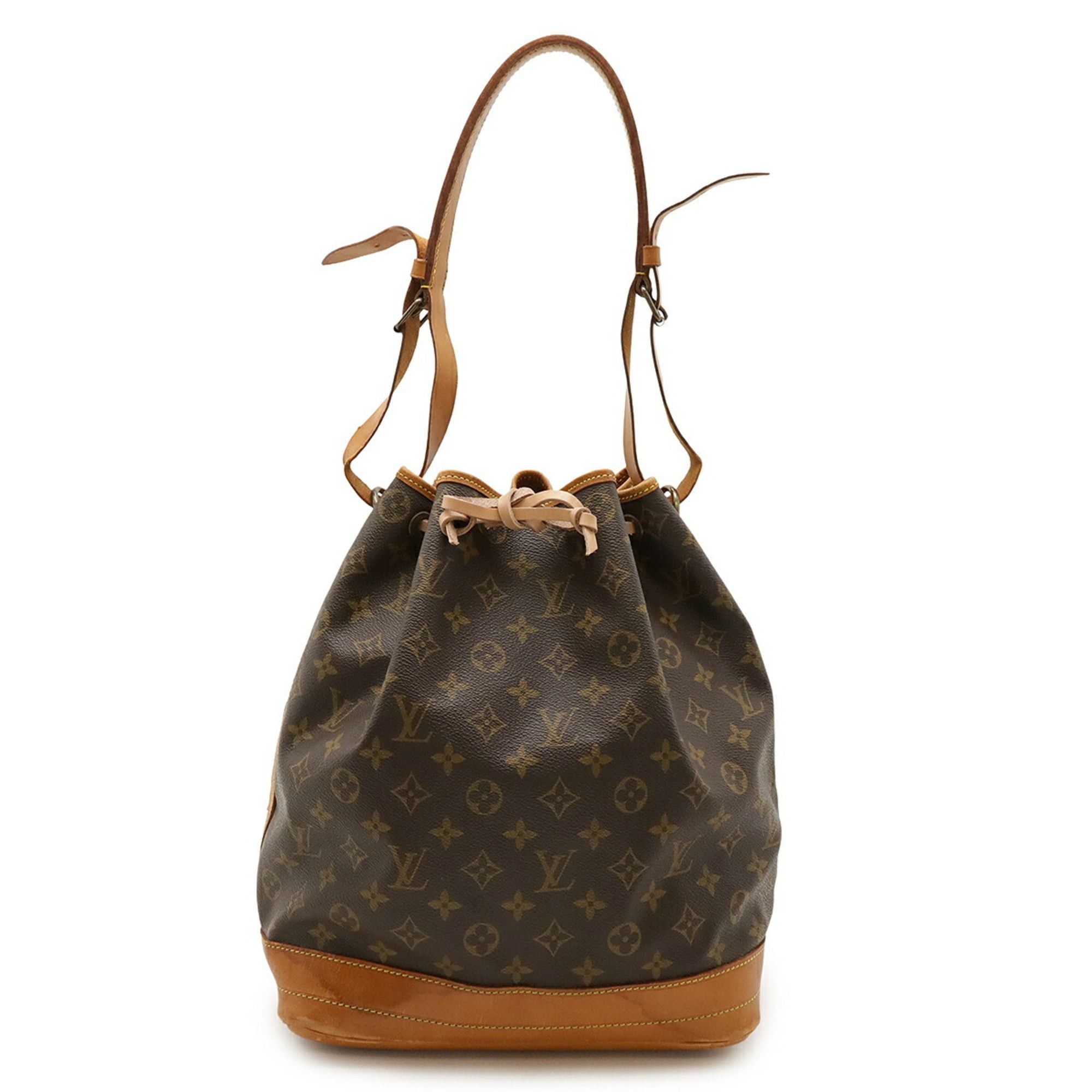 LOUIS VUITTON Monogram Noe Shoulder Bag, MALLETIER Stamp M42224