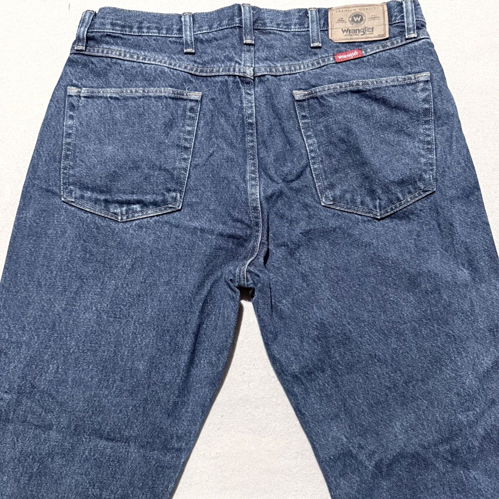 Wrangler Wrangler Five Star Premium Jean Men's Denim Straight Classic Zip Fly 36X30 Blue Men Size US 36 / EU 52 - 4 Thumbnail