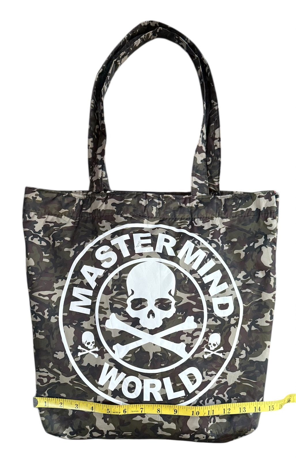 Mastermind Japan Mastermaind World Camouflage Tote Bag Nylon Size ONE SIZE - 4 Thumbnail