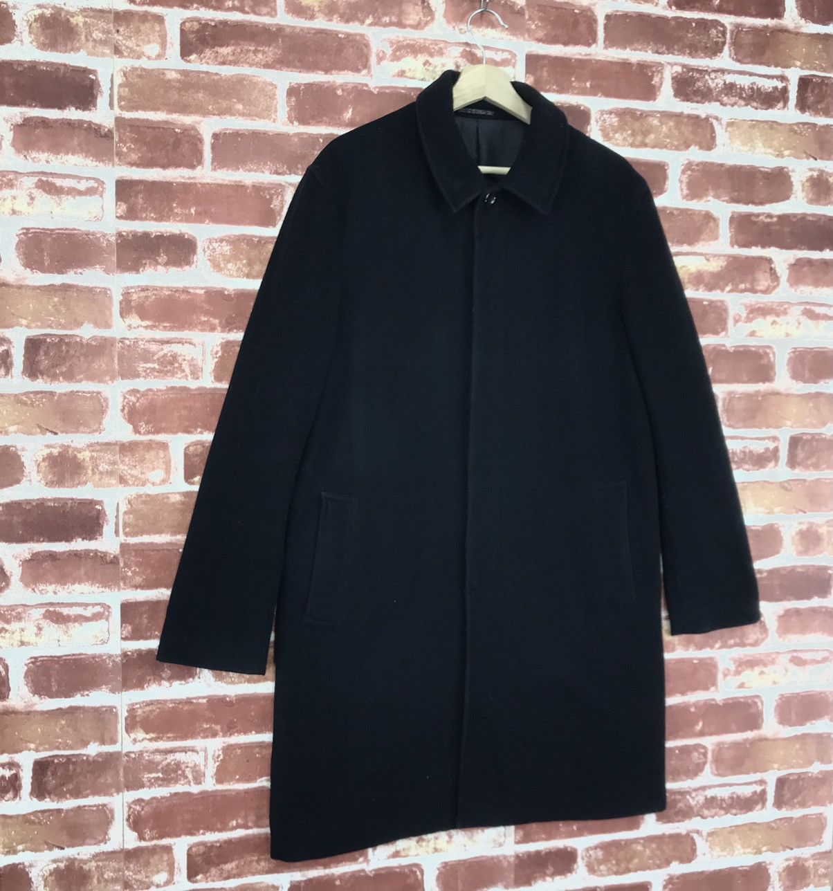 Yohji Yamamoto INED By Yohji Black Wool Coat Size US M / EU 48-50 / 2 - 3 Thumbnail