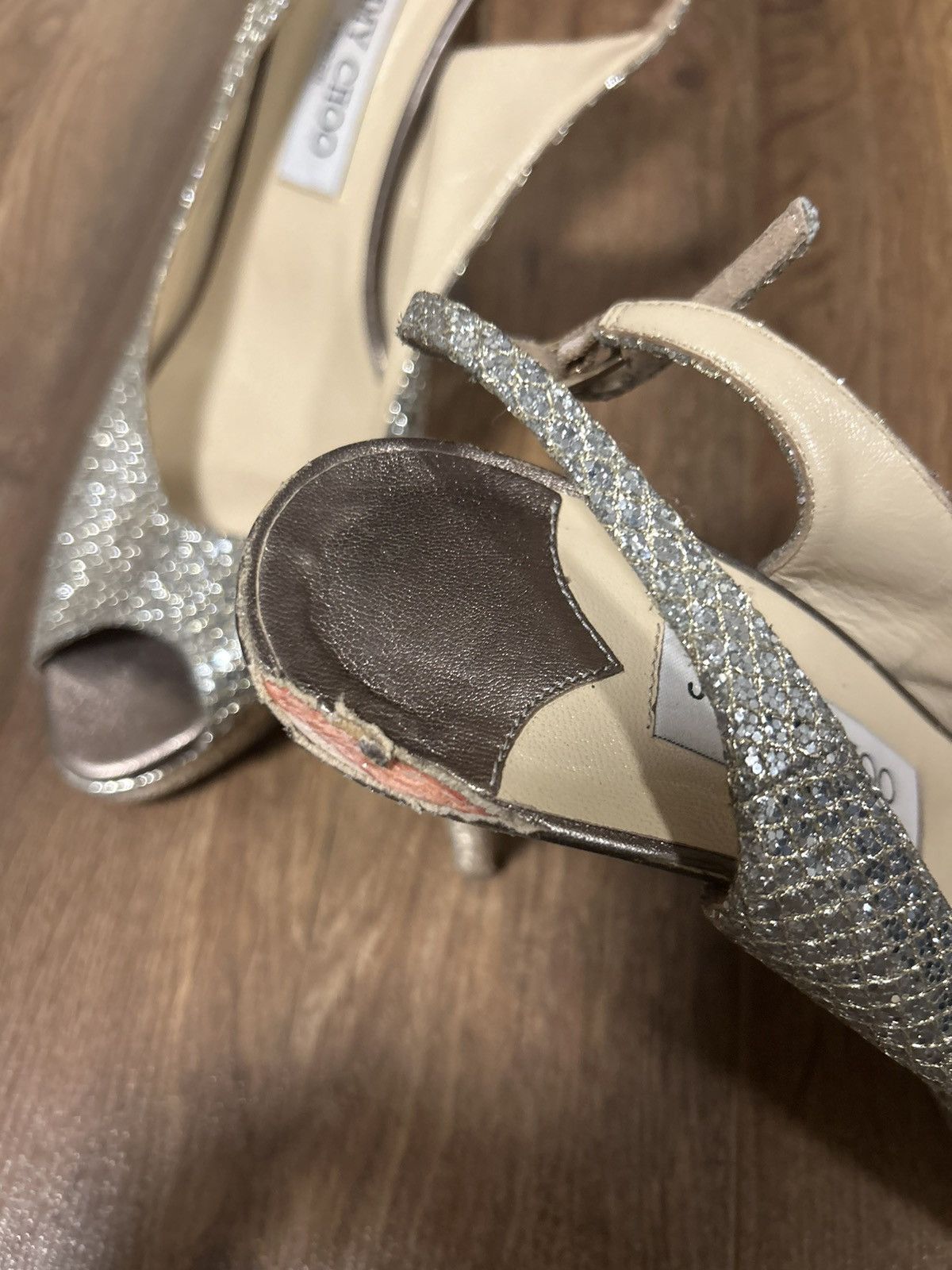 Christian Louboutin × Jimmy Choo × Yves Saint Laurent Jimmy Choo high heels Size US 10 / IT 40 - 6 Thumbnail
