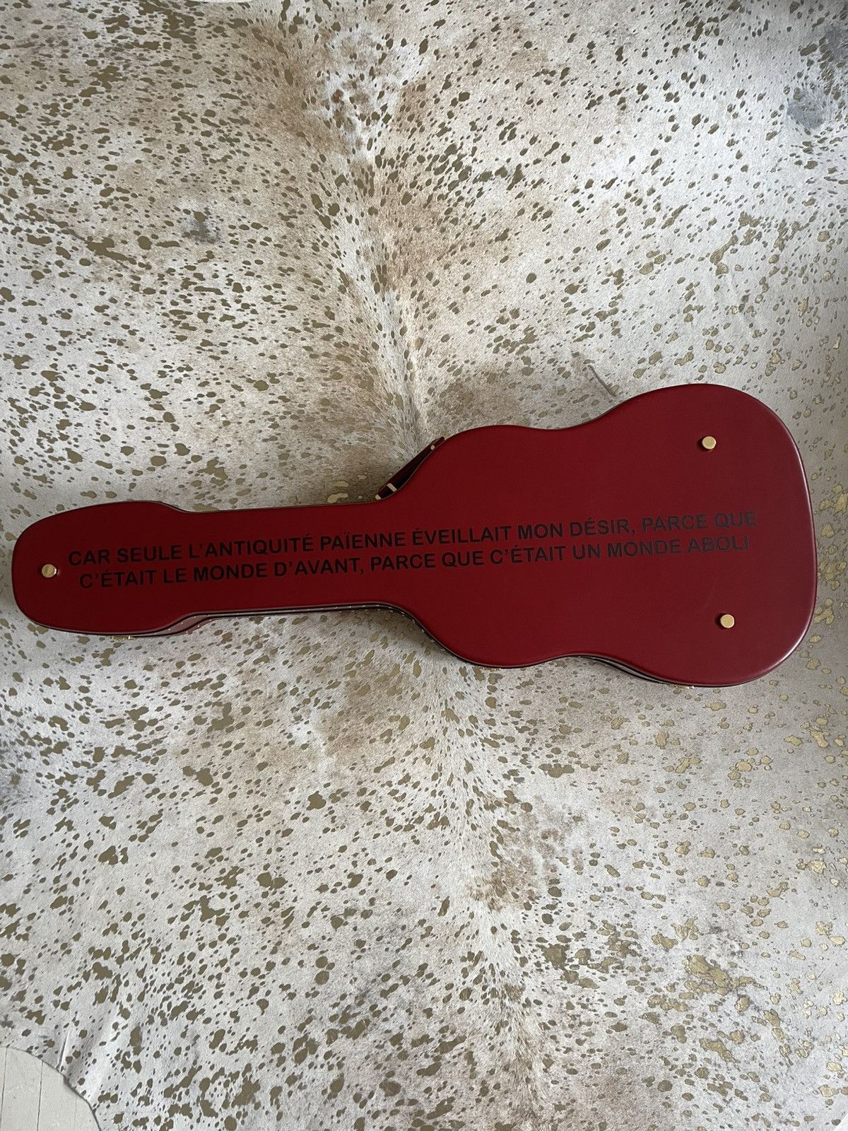 Gucci Gucci SS 2020 Limited Edition Guitar Case Size ONE SIZE - 11 Thumbnail