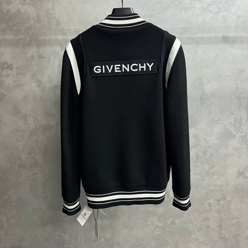 Givenchy Givenchy Latest Model Black Letter Embroidered Striped Bas Size US L / EU 52-54 / 3 - 2 Thumbnail