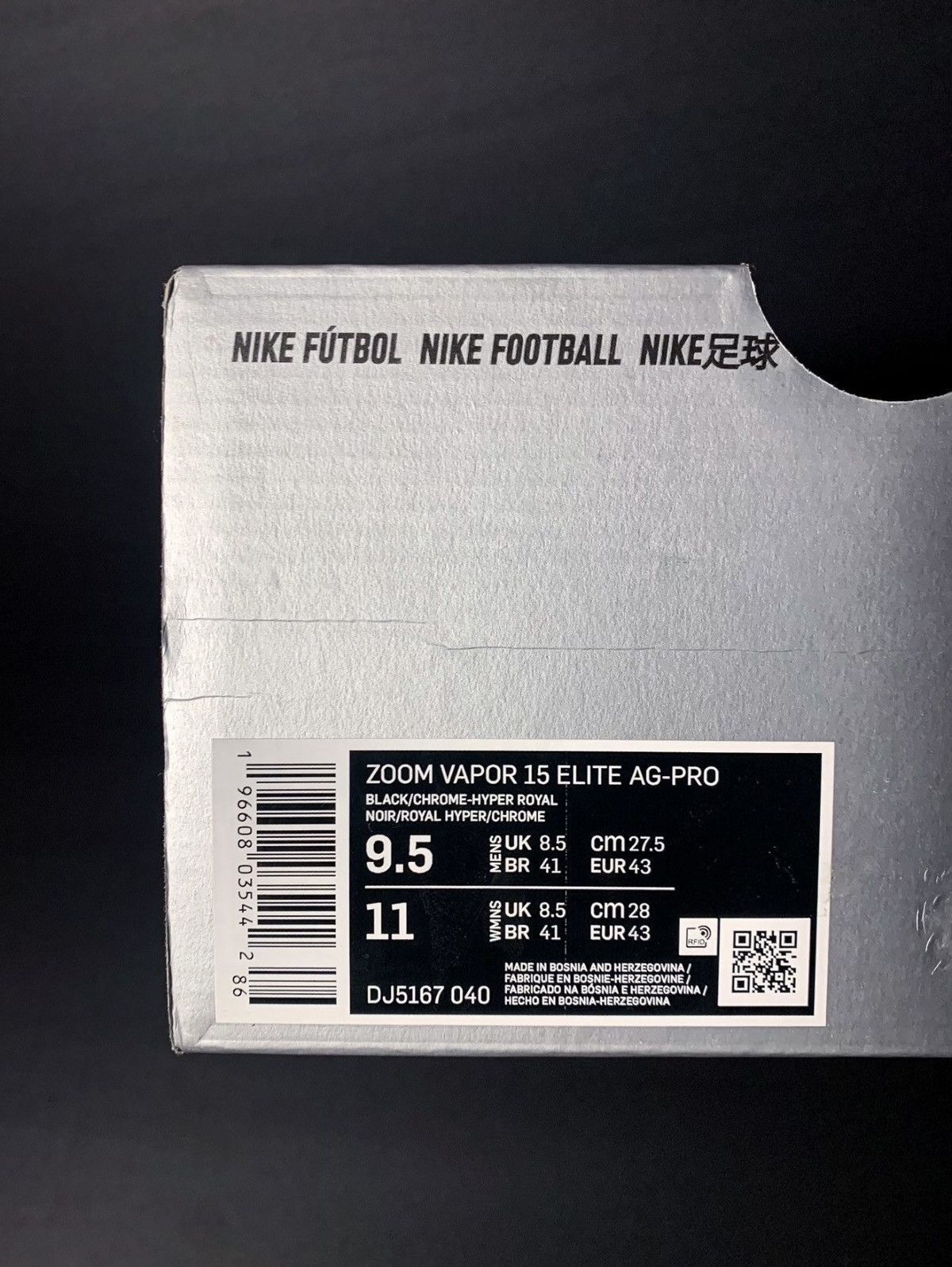 Nike Nike Mercurial Vapor 15 Elite Size US 9.5 / EU 42-43 - 5 Thumbnail