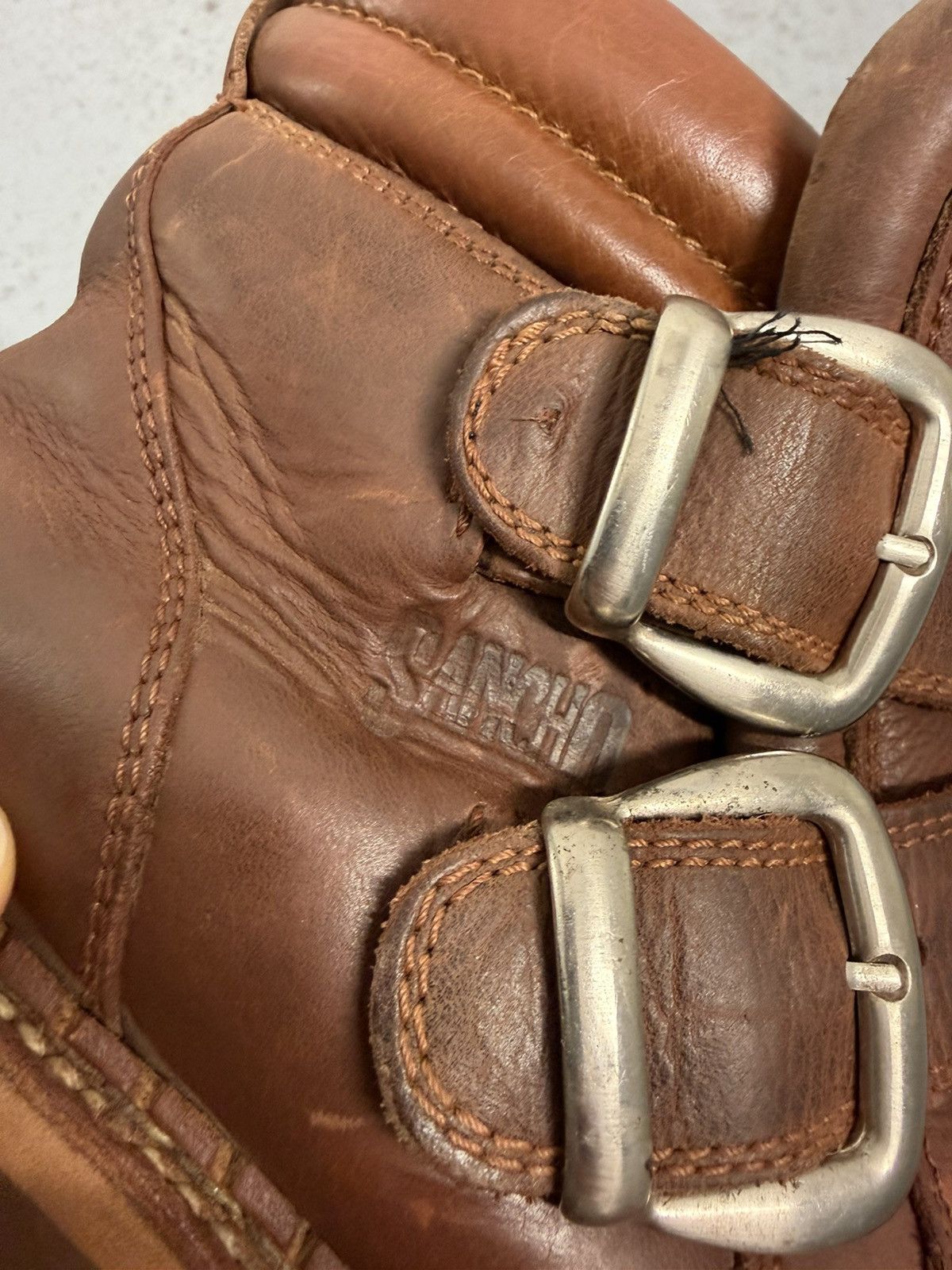 Sancho Boots Vintage Sancho Leather Engineer Boots Size US 9 / IT 39 - 4 Thumbnail