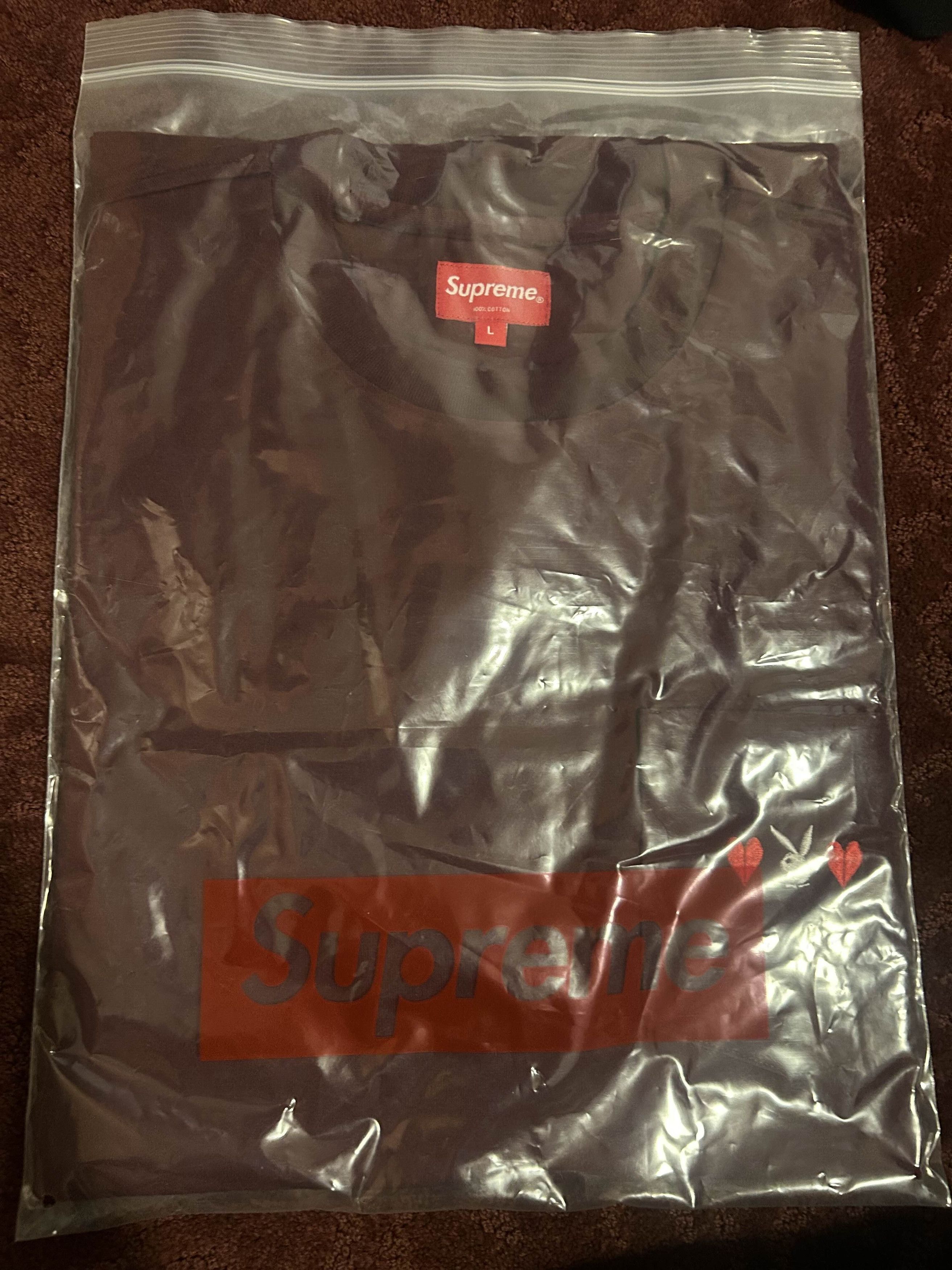 Playboy × Supreme '18 Supreme x Playboy Pocket Tee Size US L / EU 52-54 / 3 - 2 Thumbnail
