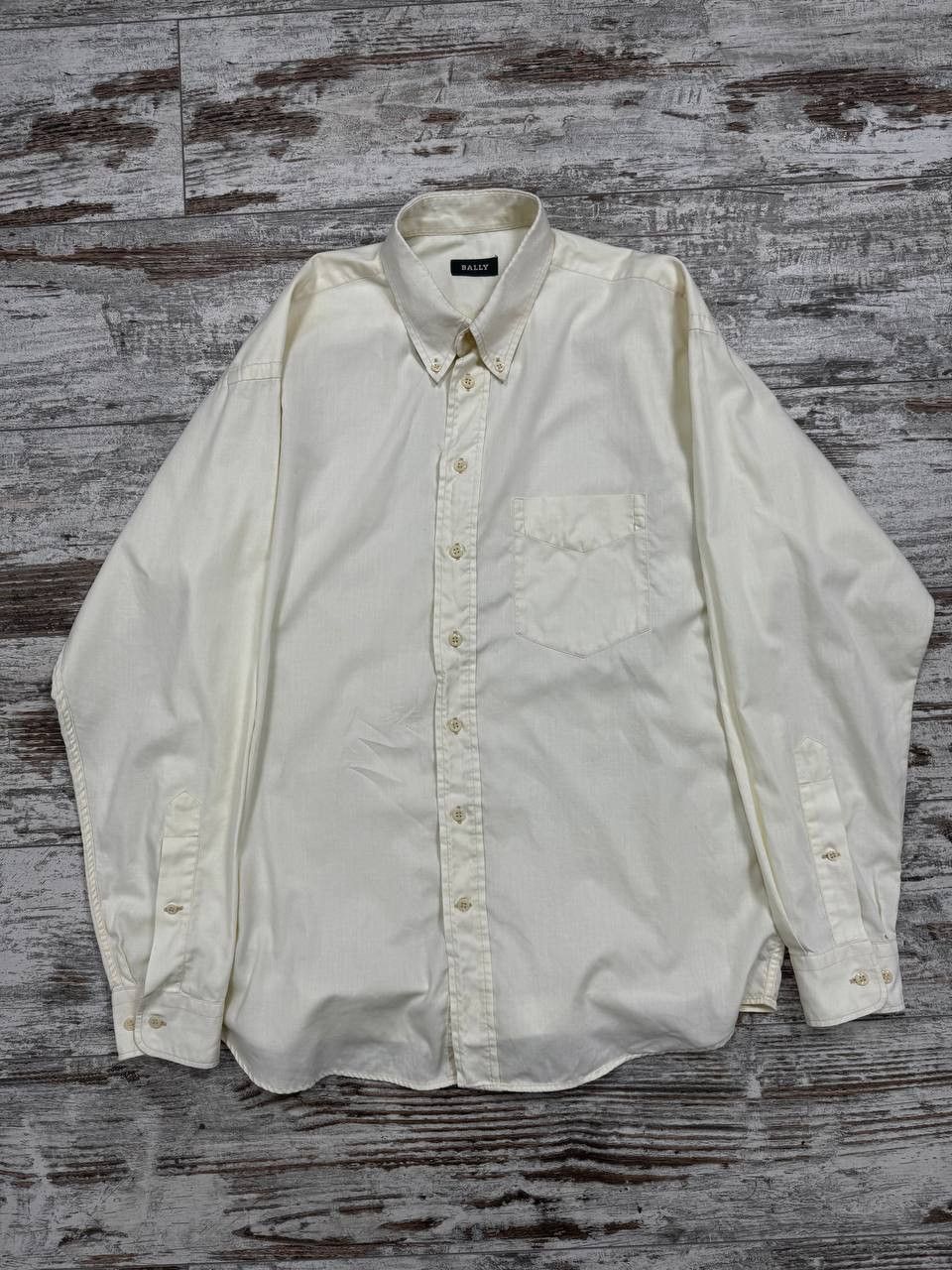 Bally DDP BALLY Dress Shirt Men's Long Sleeve Size US L / EU 52-54 / 3 - 1 Thumbnail