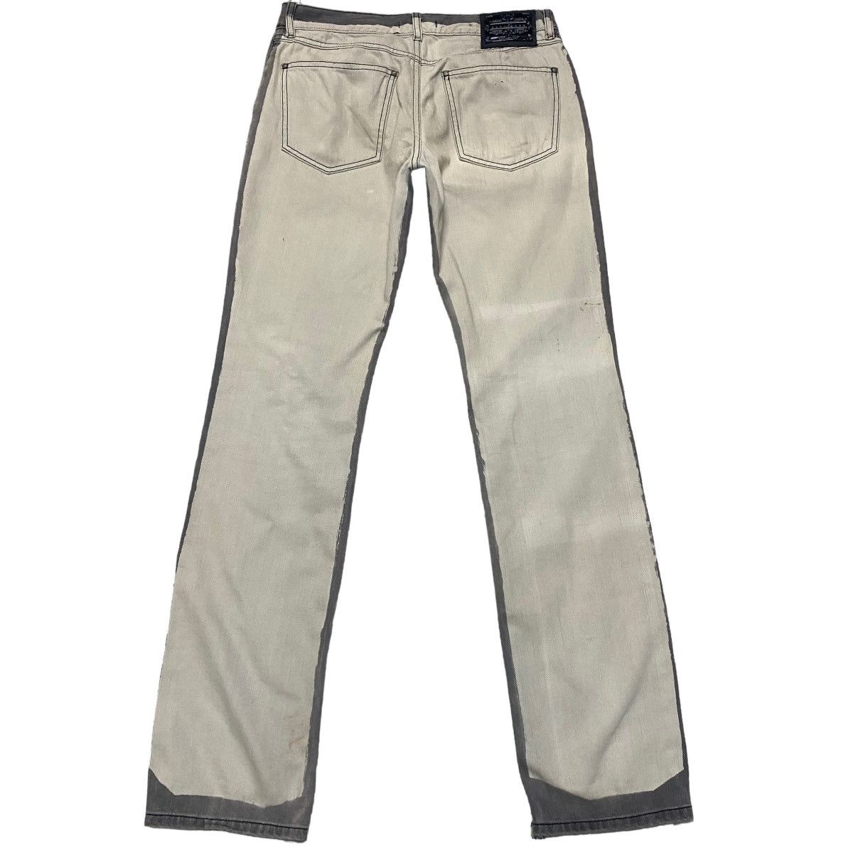 Alexander McQueen Denim Jeans Two Tone