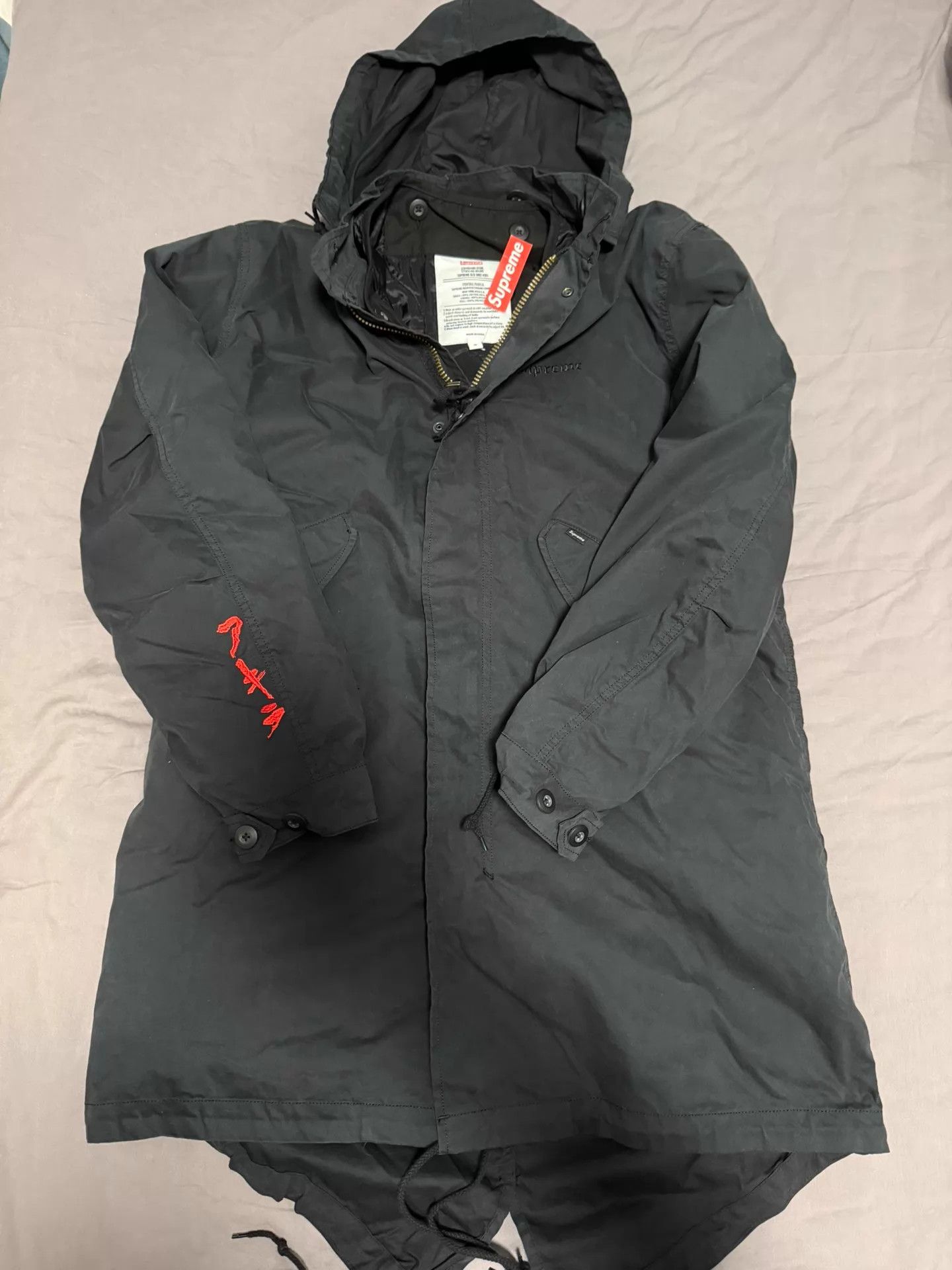 Supreme Supreme Akira Fishtail Jacket S New w/Tags Hood Liner Size US S / EU 44-46 / 1 - 2 Thumbnail