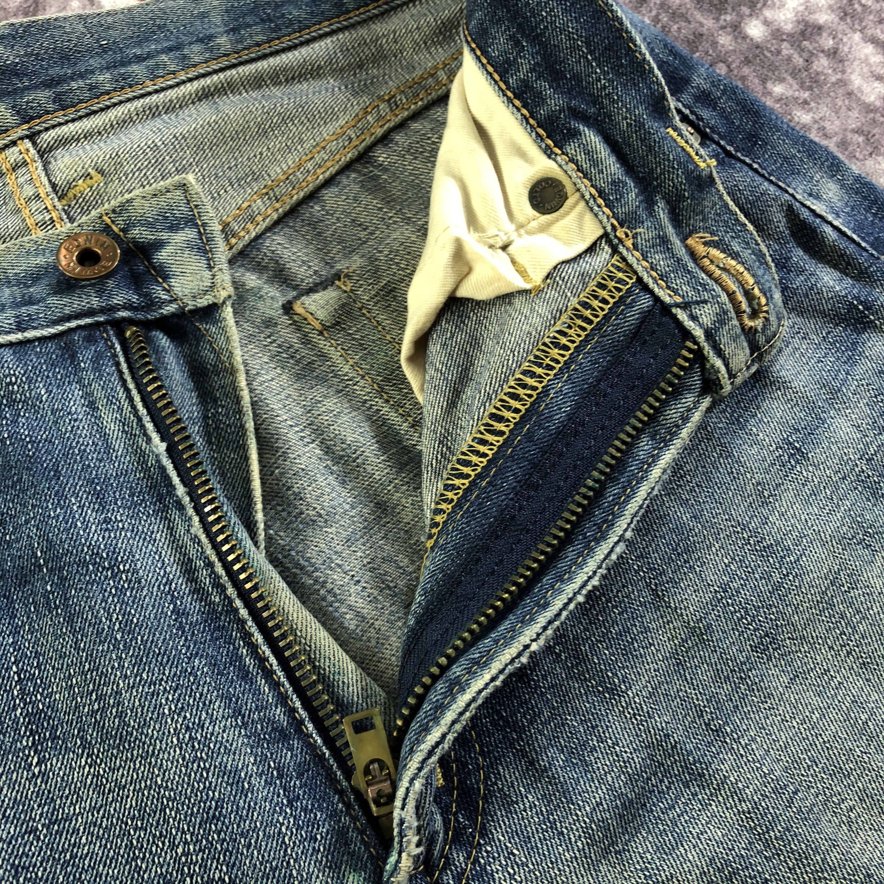 Edwin Vintage Redline Edwin 505 Jeans-JM3537 Size US 29 - 8 Thumbnail
