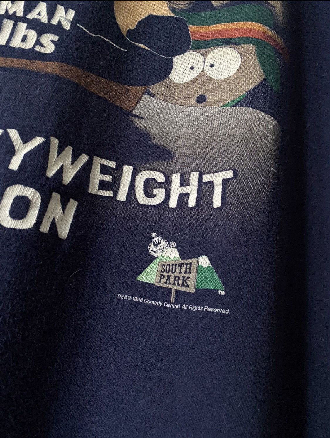 Cartoon Network South Park Vintage 1998 Cartman 3:16 RARE Size US XL / EU 56 / 4 - 3 Thumbnail